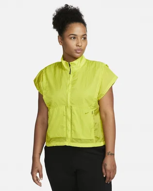 Жилетка жіноча Nike Repel City Ready Short-Sleeve Jacket Yellow DX0150-308