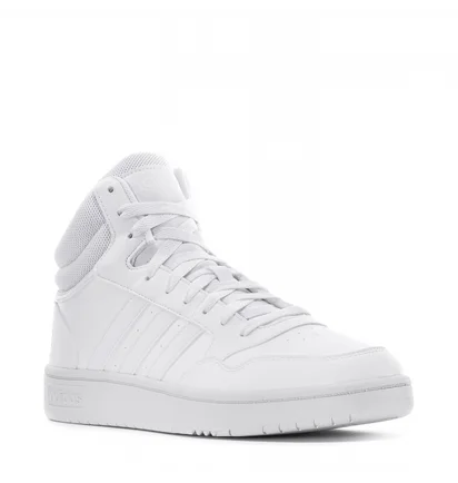 Кроссовки мужские Adidas Hoops 3.0 Mid White ID9838