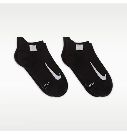 Шкарпетки унісекс Nike Court Multiplier Max Tennis No- Show Socks (2 Pairs) Black SK0152-010