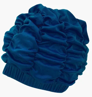 Шапочка для плавания женская Aqua speed Shower Cap 5747 Blue 094-10