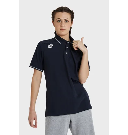 Поло унисекс Arena Team Poloshirt Solid Blue 004901-700