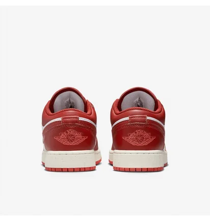 Кроссовки детские Air Jordan 1 Low Se Older White/Red FJ3465-160