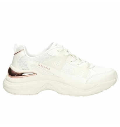 Кроссовки женские Skechers Hazel Faye Beige 177576-WHT
