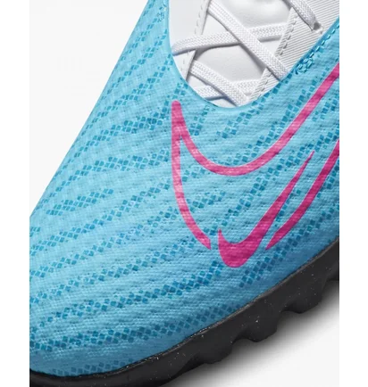 Сороконожки унисекс Nike Phantom Gx Academy Tf Light Blue/White Dd9477-446