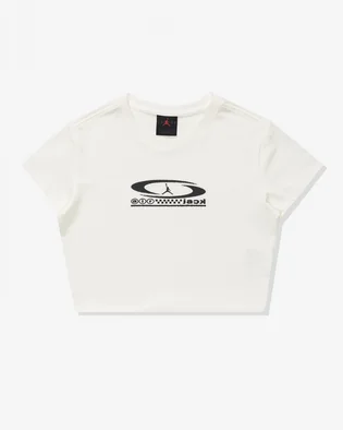 Футболка женская Air Jordan X Travis Scott Baby Tee White FQ7805-133