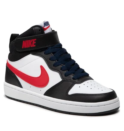 Кросівки дитячі Nike Court Borough Mid 2 Bg White/Black Do5889-161