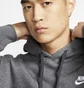 Худі чоловіче Nike M Nsw Club Hoodie Po Bb Grey BV2654-071