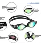 Окуляри для плавання унісекс Aqua Speed Triton 2.0 Mirror Black 283-02
