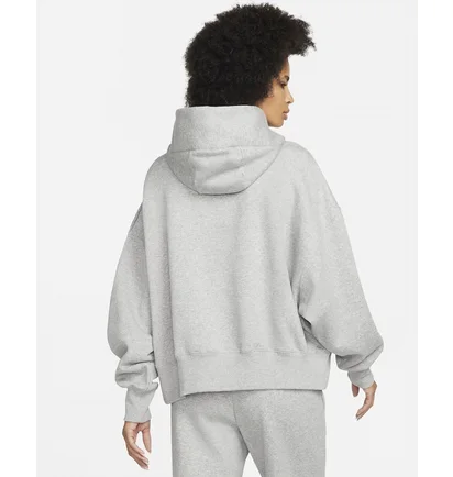 Худі жіноче Nike Sportswear Phoenix Fleece Over-Oversized Hoodie Grey Dq5858-063