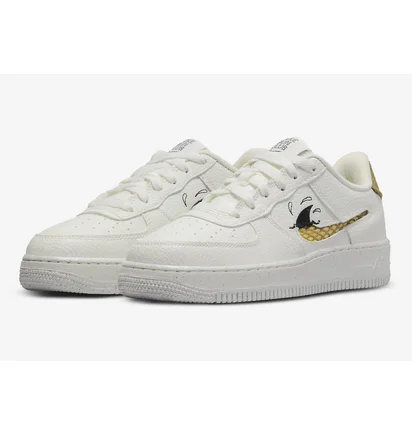 Кроссовки детские Nike Air Force 1 Lv8 Nn White Dq7690-100