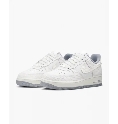 Кроссовки женские Nike Af1 07 Low White Python White Dx2678-100