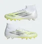 Бутсы женские Adidas F50 Sparkfusion Pro Mid Cut Fg/Ag White/Multi JR8954