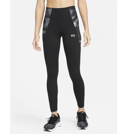 Легінси жіночі Nike One Icon Clash Mid-Rise Leggings Black DQ6713-010