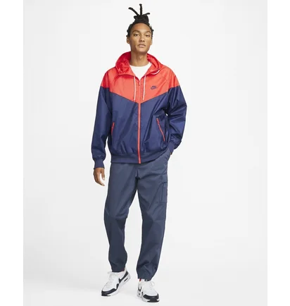 Вітровка чоловіча Nike Sportswear Windrunner Blue/Red Da0001-410