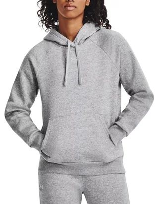 Худі жіноче Under Armour Hooded Sweatshirt Ua Rival Fleece Hoodie Grey 1379500-013