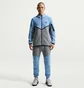 Толстовка чоловіча Nike Tech Fleece Fz Wr Blue/Grey HV0949-486