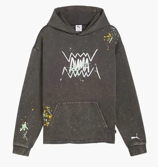 Худі чоловіче Puma Points In The Paint Grey 632828-01