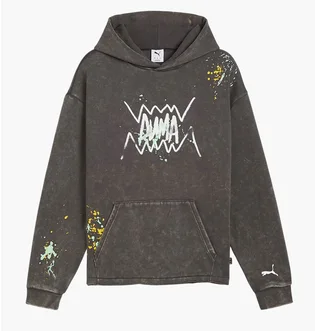 Худі чоловіче Puma Points In The Paint Grey 632828-01
