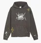 Худи мужское Puma Points In The Paint Grey 632828-01