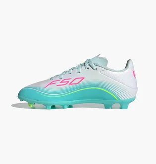 Бутсы детские Adidas F50 Messi League Fg/Mg Turquoise/White JQ0942