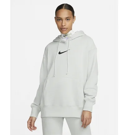 Худі жіноче Nike Sportswear Phoenix Fleece Oversized Pullover Hoodie Grey Fd0892-034