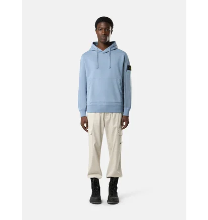 Худи мужское Stone Island Regular-Fit Light Blue L1S156100062-S0051-V0041