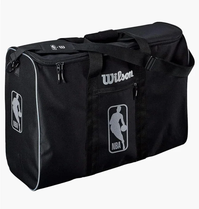 Сумка для мячей Wilson Nba Authentic 6 Ball Bag Black WTBA70000
