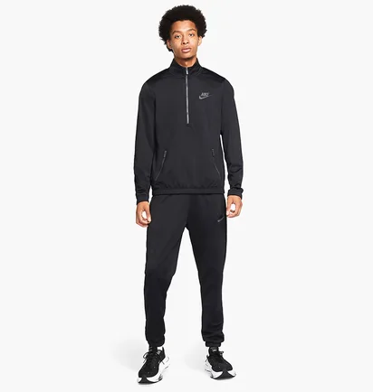 Спортивный костюм мужской Nike M Nk Club Pk Trk Suit Basic Black DM6845-010