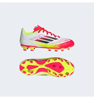 Бутсы детские Adidas F50 League Mg White/Red IE3752