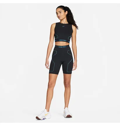 Шорты женские Nike Np Df Ssnl Nvlty Hr Shrt 7N Black DM7585-010