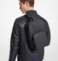Сумка мужская Michael Kors Mens Cooper Logo Sling Pack Black 37S1LCOY1B-ADMRL-PLBLUE-47039