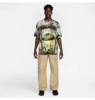 Футболка чоловіча Nike Nocta Opal MenS Button-Down Short-Sleeve Top Multi FV1939-378