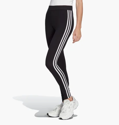 Леггинсы женские Adidas Adicolor Classics 3-Stripes Leggings Black Ib7383