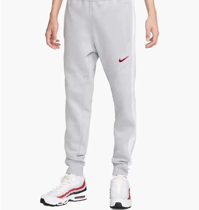 Штани чоловічі Nike Nsw Sp Flc Jogger Bb Grey FN0246-012