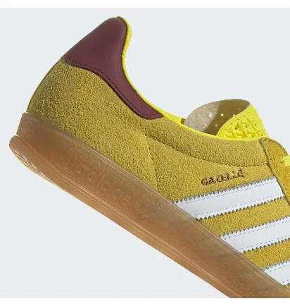 Кроссовки женские Adidas Gazelle Indoor Shoes Yellow IE7003