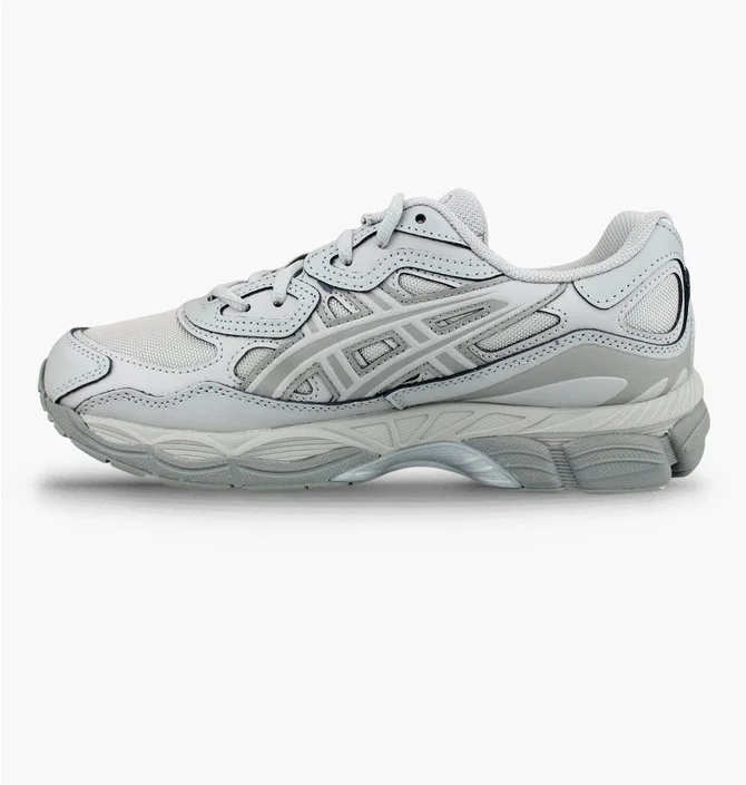 Кроссовки унисекс Asics Gel-Nyc Grey/Light Blue 1203A280-021