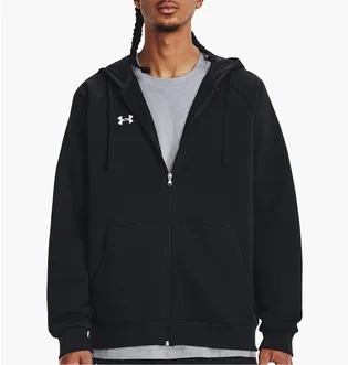 Толстовка мужская Under Armour Hooded Sweatshirt Ua Rival Fleece Fz Hoodie-Blk Black 1379767-001