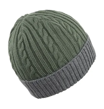 Шапка унисекс Jeep Twisted Tricot Hat J22W Green O102602-E857