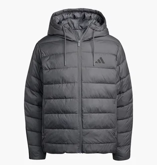 Пуховик мужской Adidas Essentials Climawarm 3-Stripes J Grey JX7772