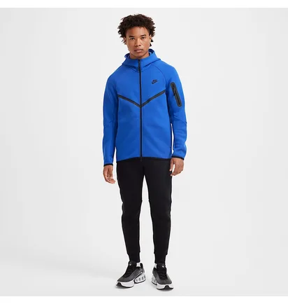 Толстовка мужская Nike Tech Fleece Blue HV0949-480