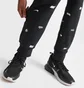 Штани чоловічі Nike Club Fleece Allover Print Brushed-Back Fleece Jogger Pants Black FB7437-011