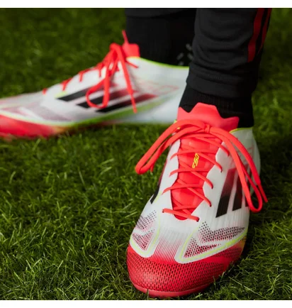 Бутсы мужские Adidas F50 Elite Fg White/Red IE1206
