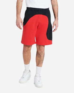 Шорты мужские Nike Club Fleece Color Clash Shorts Black/Red Dr9856-010