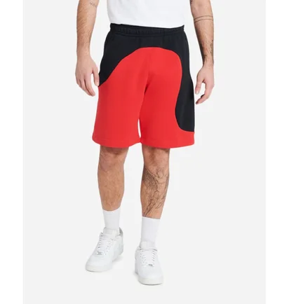 Шорты мужские Nike Club Fleece Color Clash Shorts Black/Red Dr9856-010