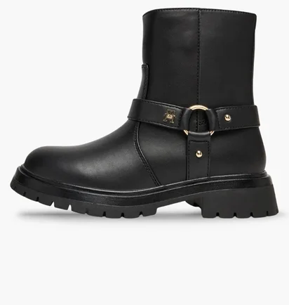 Ботинки женские Tommy Hilfiger Biker Black T3A5-34021-1355999-999