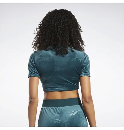 Топ женский Reebok Classics Energy Tight Top Green Hk4934