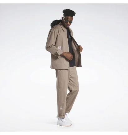 Рубашка унисекс Reebok Classics Skateboard Beige IC1951