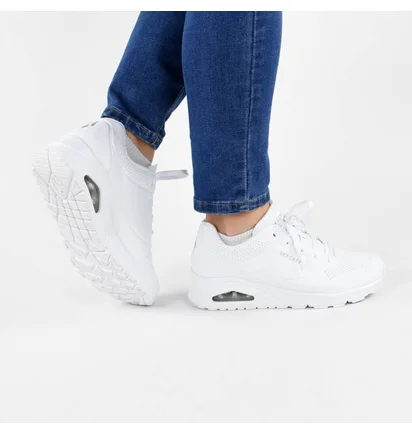 Кросівки жіночі Skechers Uno Stand On Air White 73690-W