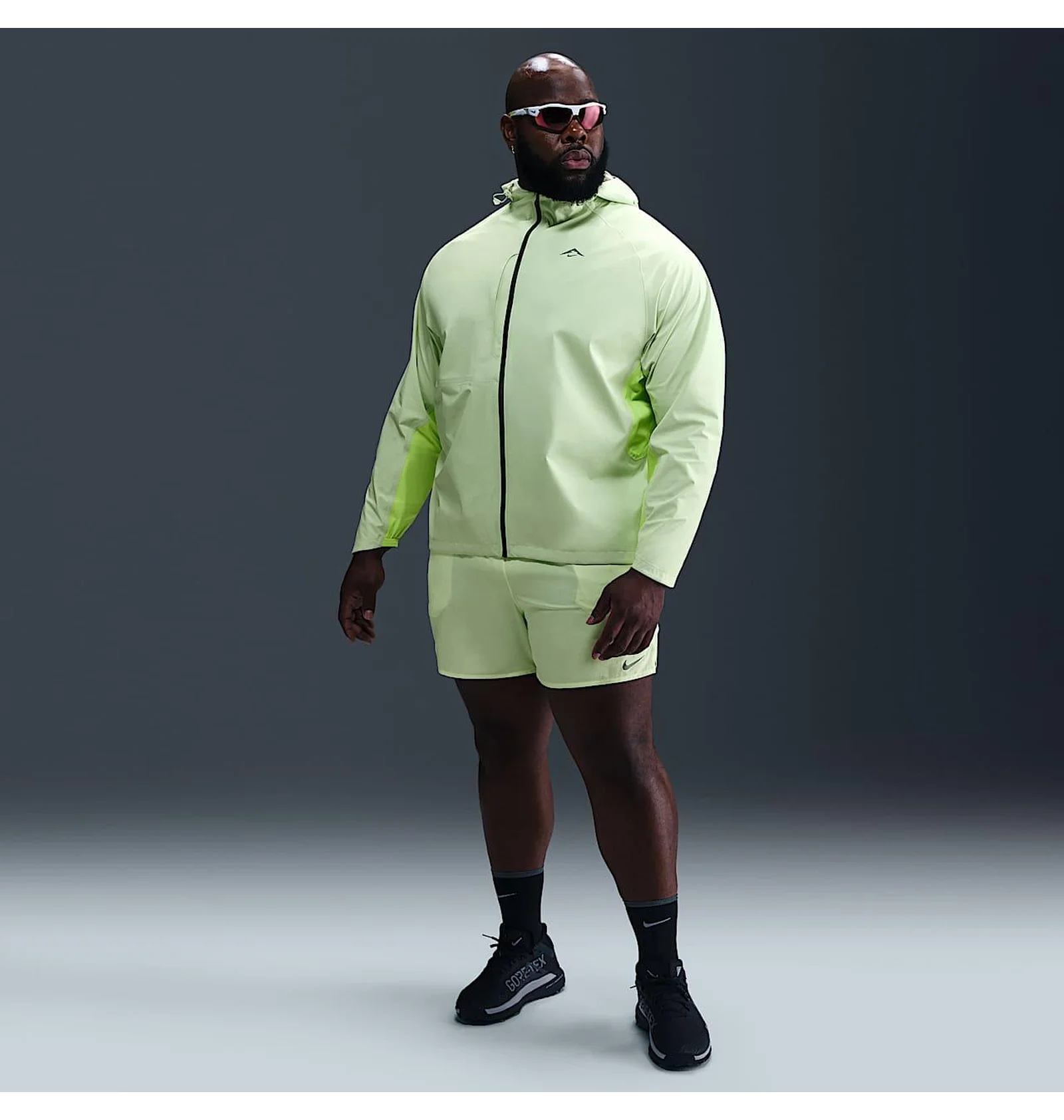 ᐉ Вітровка чоловіча Nike Trail Storm-Fit Adv Green FZ1084-701