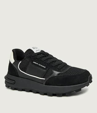 Кросівки чоловічі Armani Exchange Xux123 Black XM002197